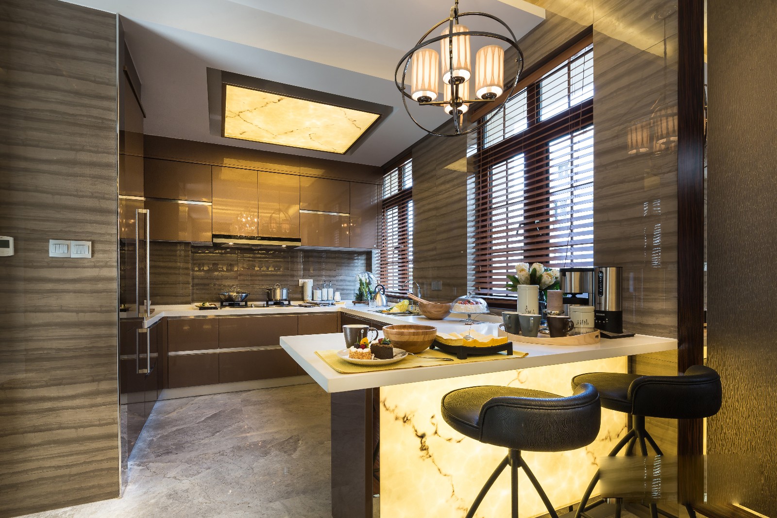 杭州昆仑府550方大都会样板间-9