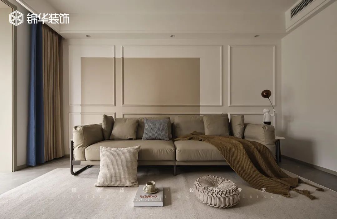 145㎡现代混搭新房丨锦华装饰-23