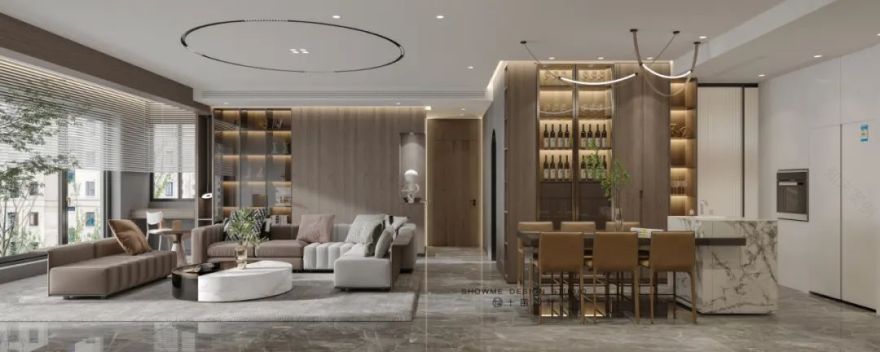 龙湾半岛 138㎡现代家居,十亩设计展现精致生活-18