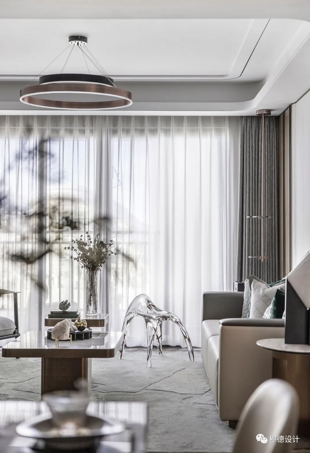 现代轻奢与新亚洲风格 | 中骏·泰州世界城样板间解读-55