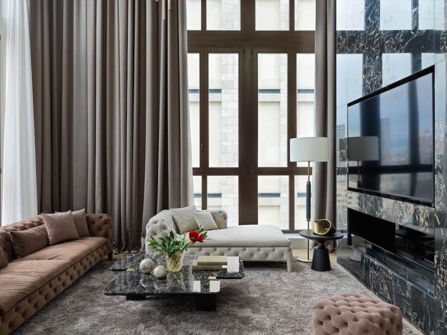 红方顶层公寓丨俄罗斯莫斯科-9