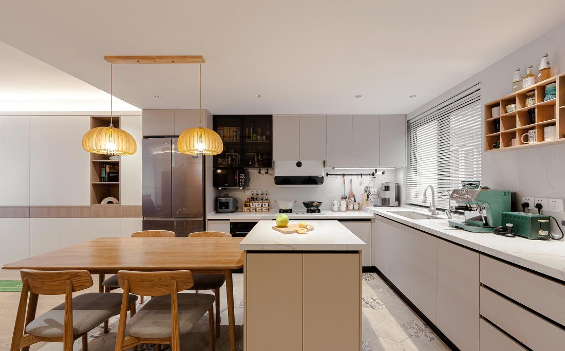 LDK 一体化原木风顶层复式设计-18