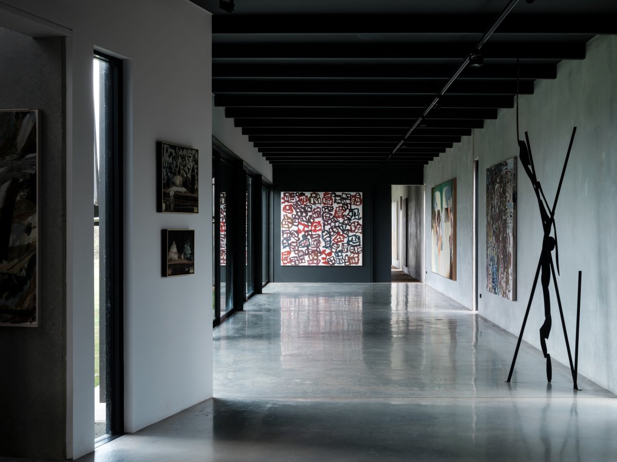 Highlands House · 木结构雕塑画廊别墅设计丨巴布亚新几内亚南部高地丨Luke Moloney Architecture 事务所-22