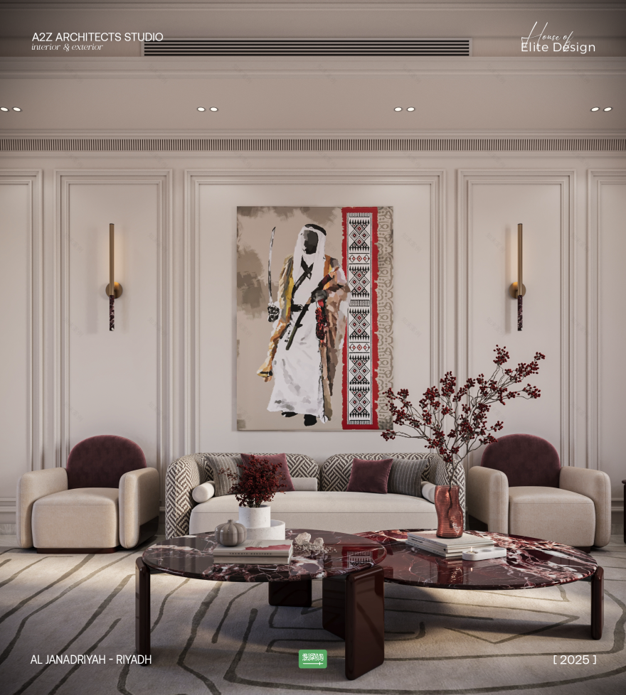 男士议事厅丨沙特阿拉伯丨A2Z Architects™-7