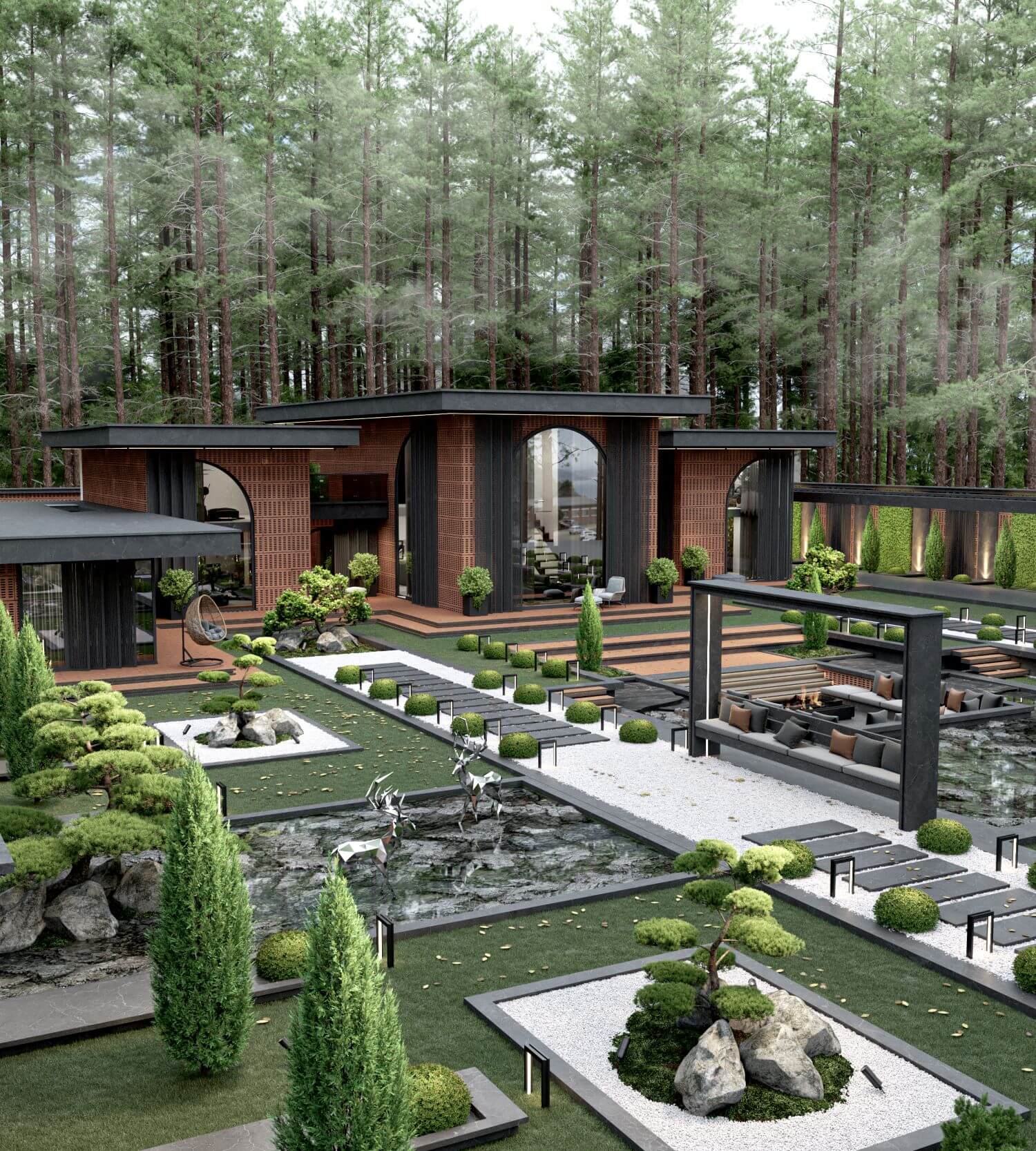 红砖别墅丨伊朗丨UFO Studio-7