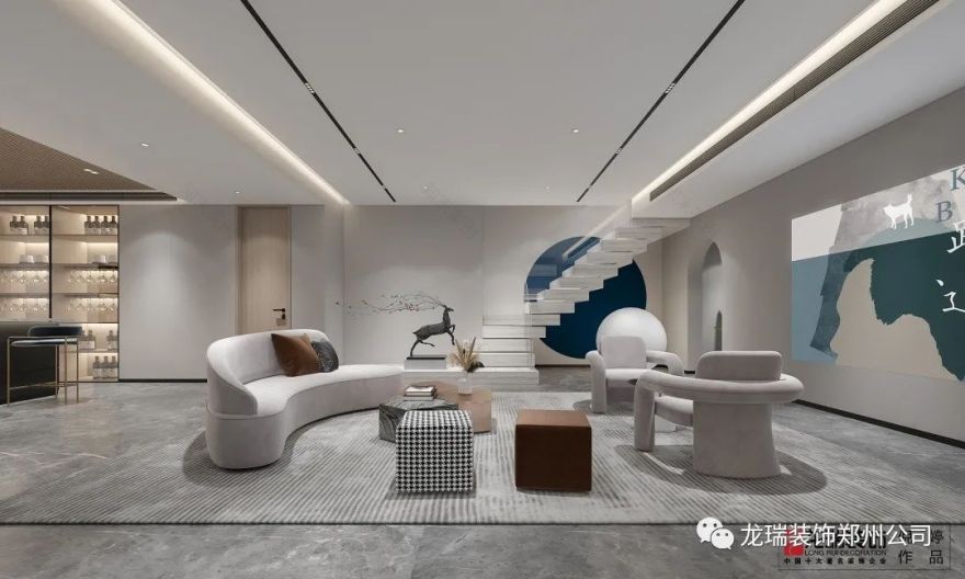 极简主义设计 · 回归本真的生活美学丨龙瑞装饰-17