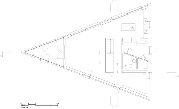 瑞典垂直花园住宅，绿色生态与室内外互动-20