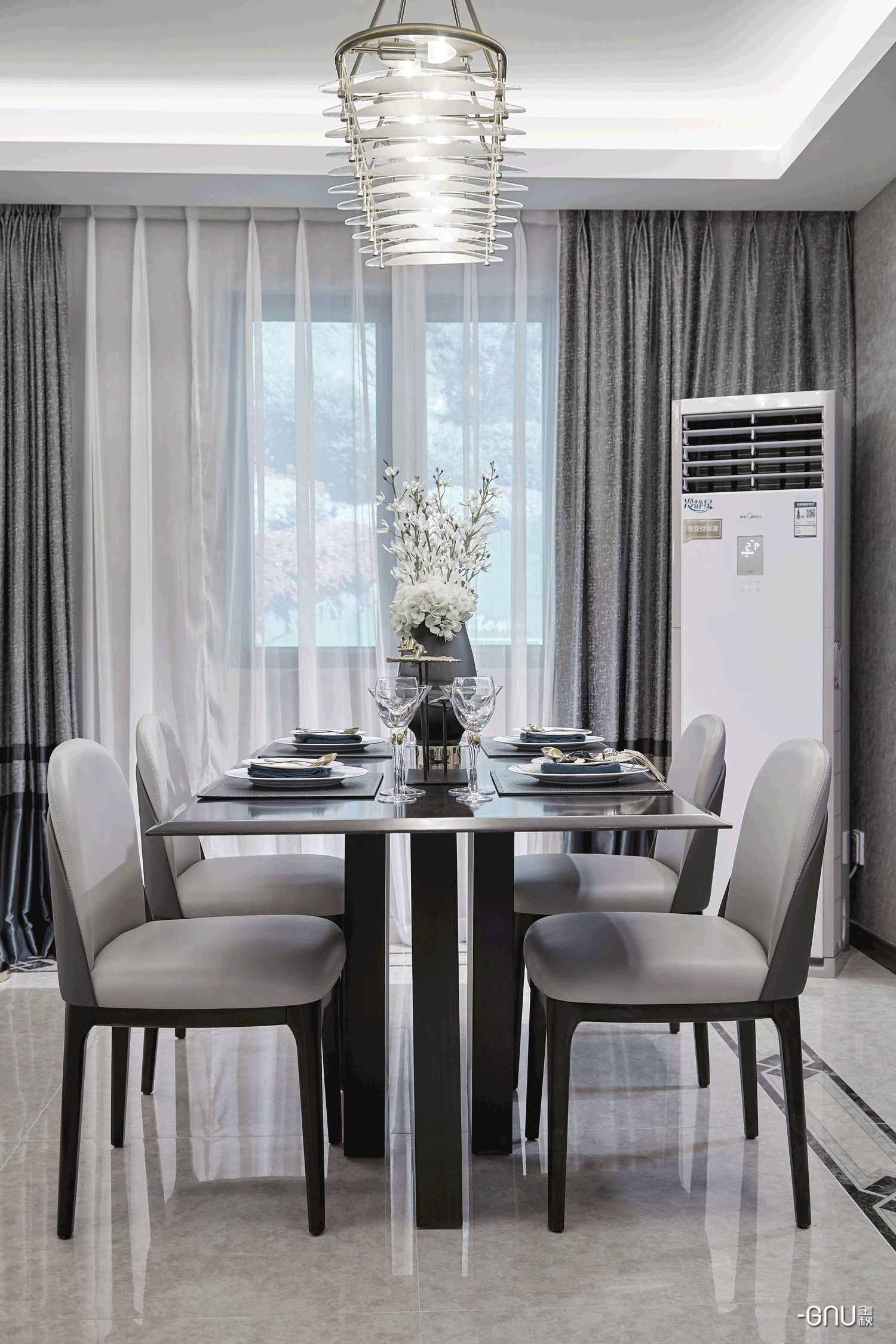 GNU金秋软装：中山万科城 | 轻轻奢华，诗意安居-13