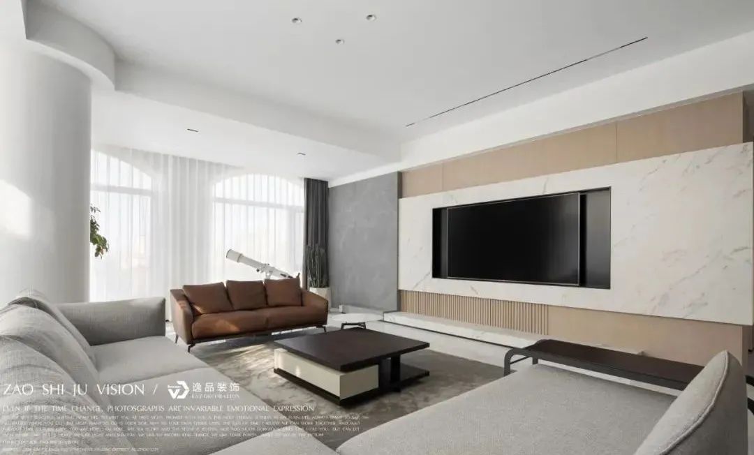 红树湾 400㎡现代简约住宅丨逸品装饰·张达-99