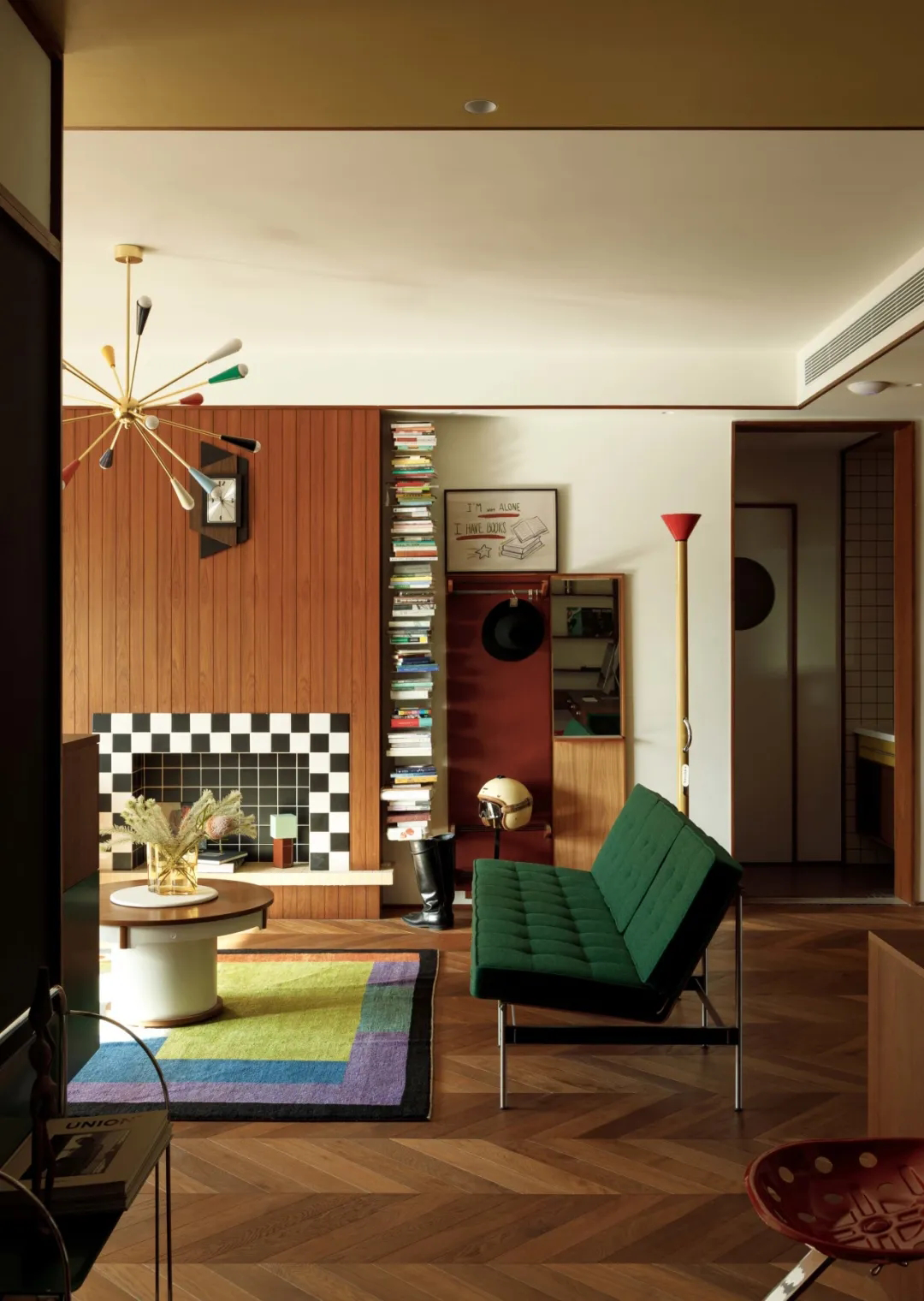 臻溪空间设计|中古加点色彩,形色兼备,丰盈有趣!丨中国上海-56