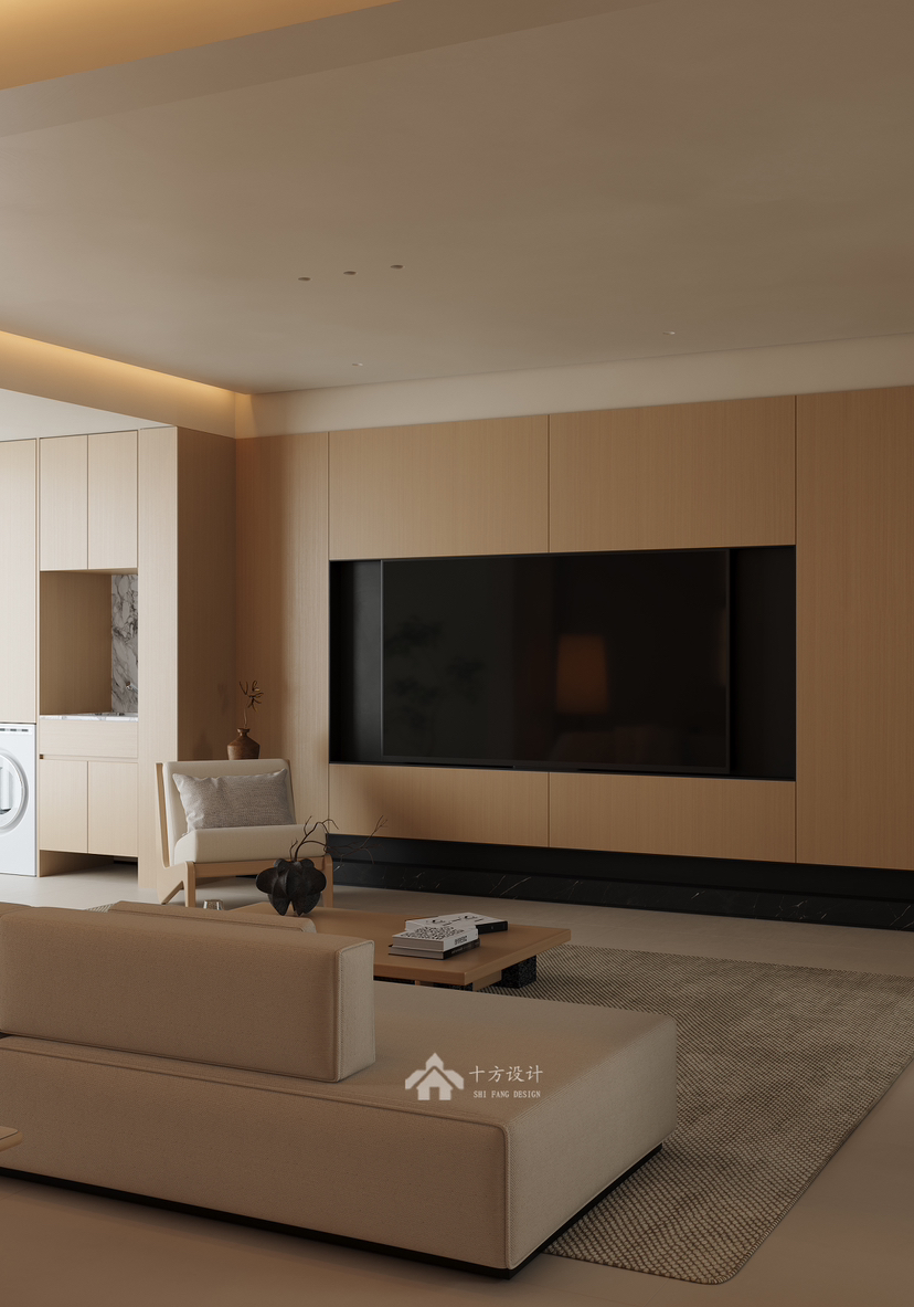 南昌装修｜极简原木奶油风-1