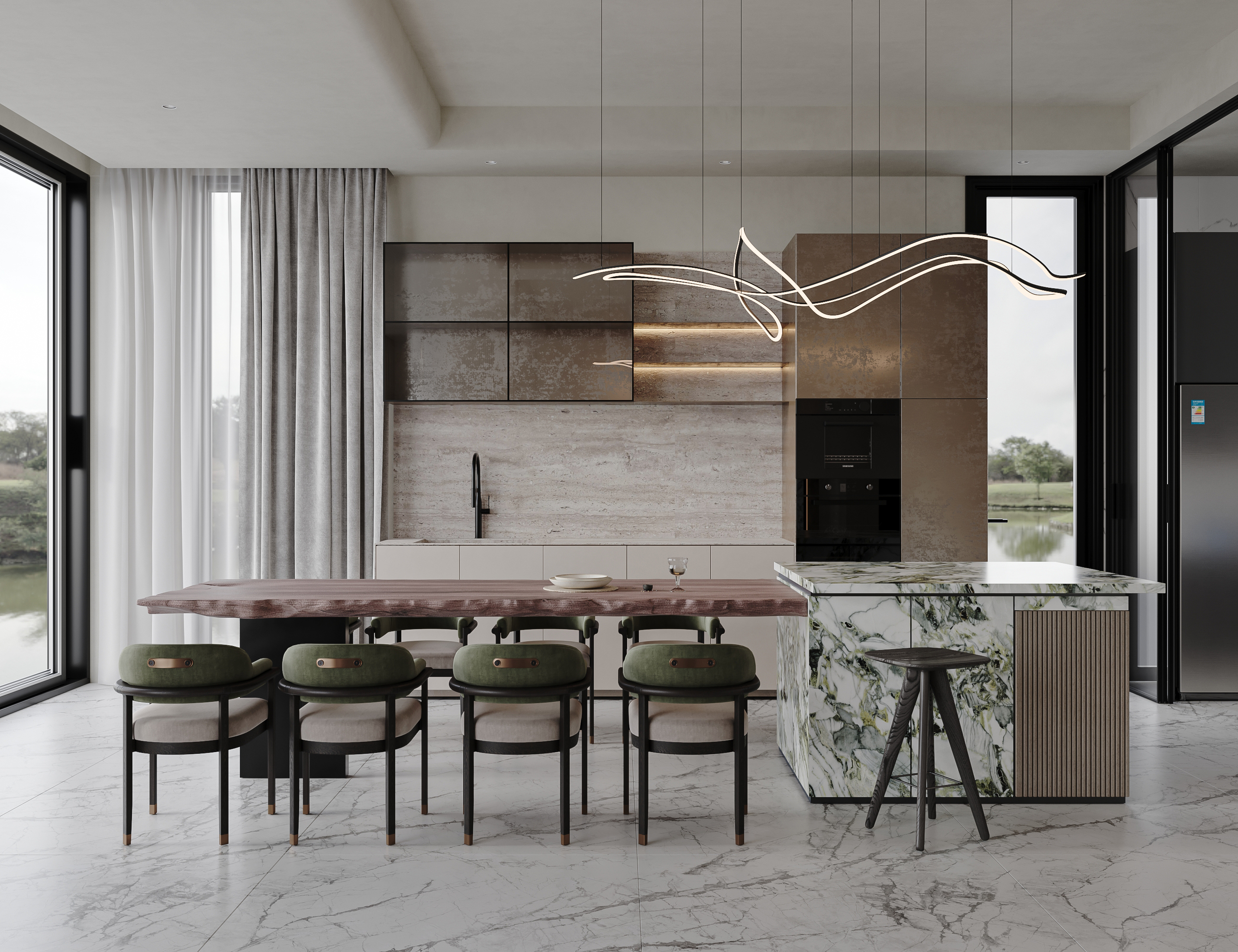 现代轻奢 豪宅别墅-12