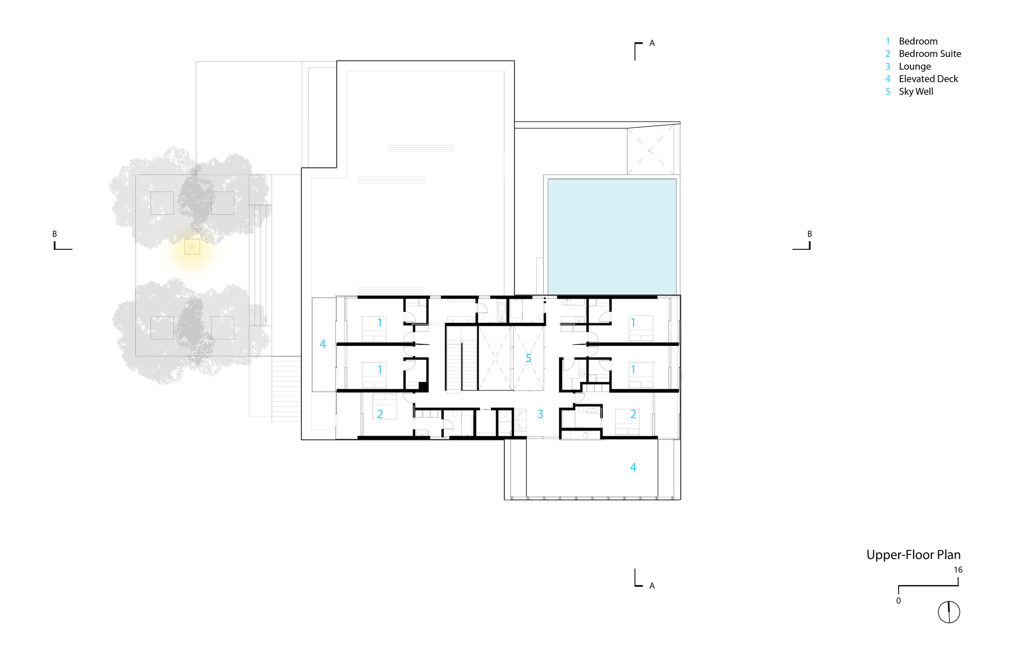 红岩屋丨美国拉斯维加斯丨Faulkner Architects-29