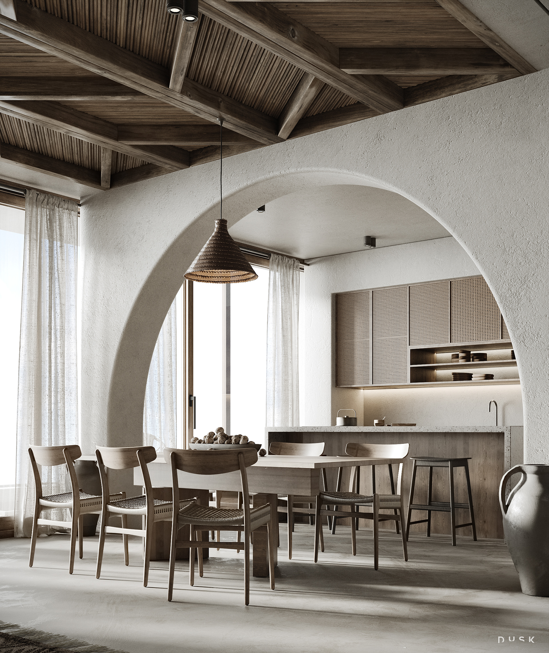 巴厘岛乌鲁瓦图别墅设计丨印度丨Dusk Architecture Studio-23