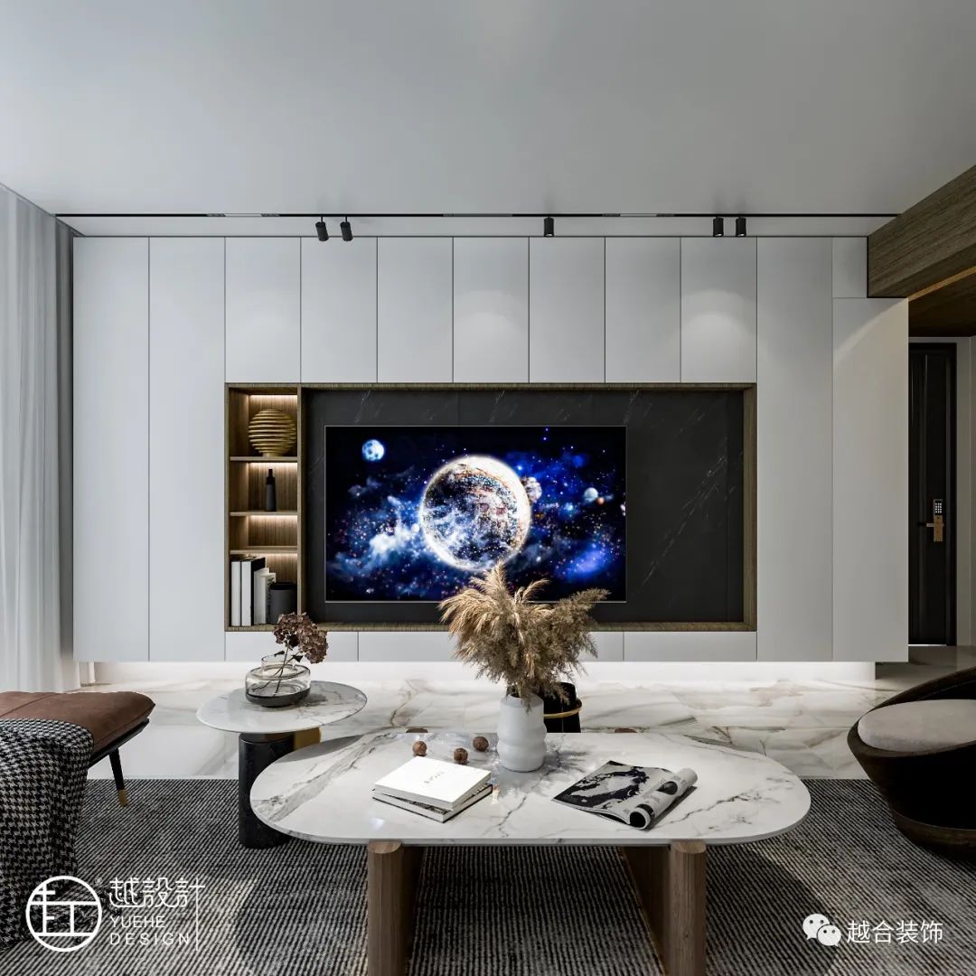 意式复古现代家居设计丨越设计-2