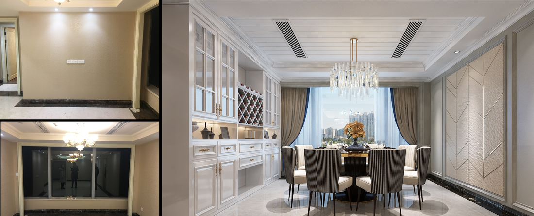 东方之门家庭住宅，打造多功能空间-2