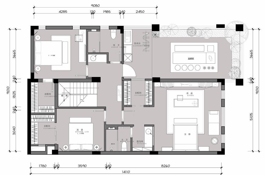 重庆海棠新城丨中国重庆丨言泽空间设计-13