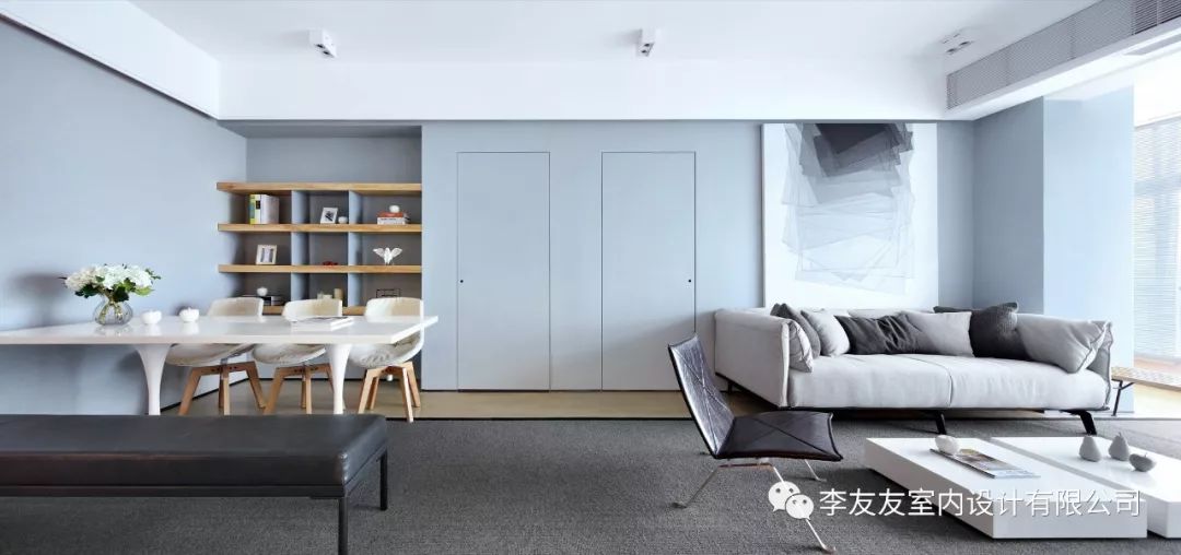 密斯凡德罗风格，80 平米空间变高级私人套房-19