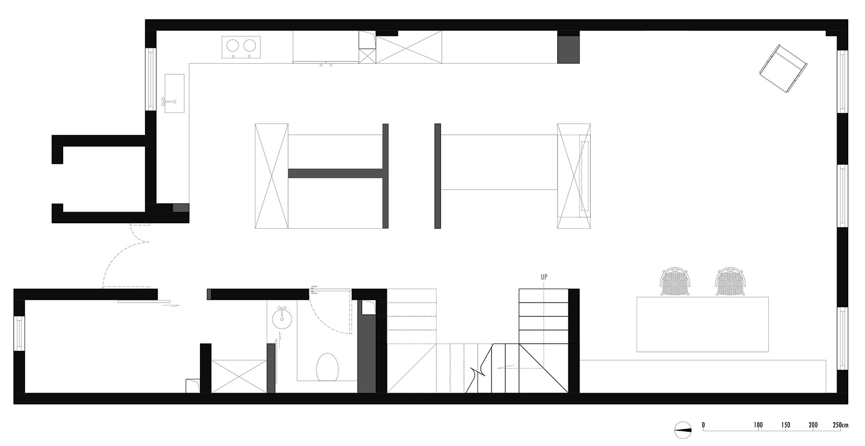 白的白宅丨中国西安丨7F设计工作室-52