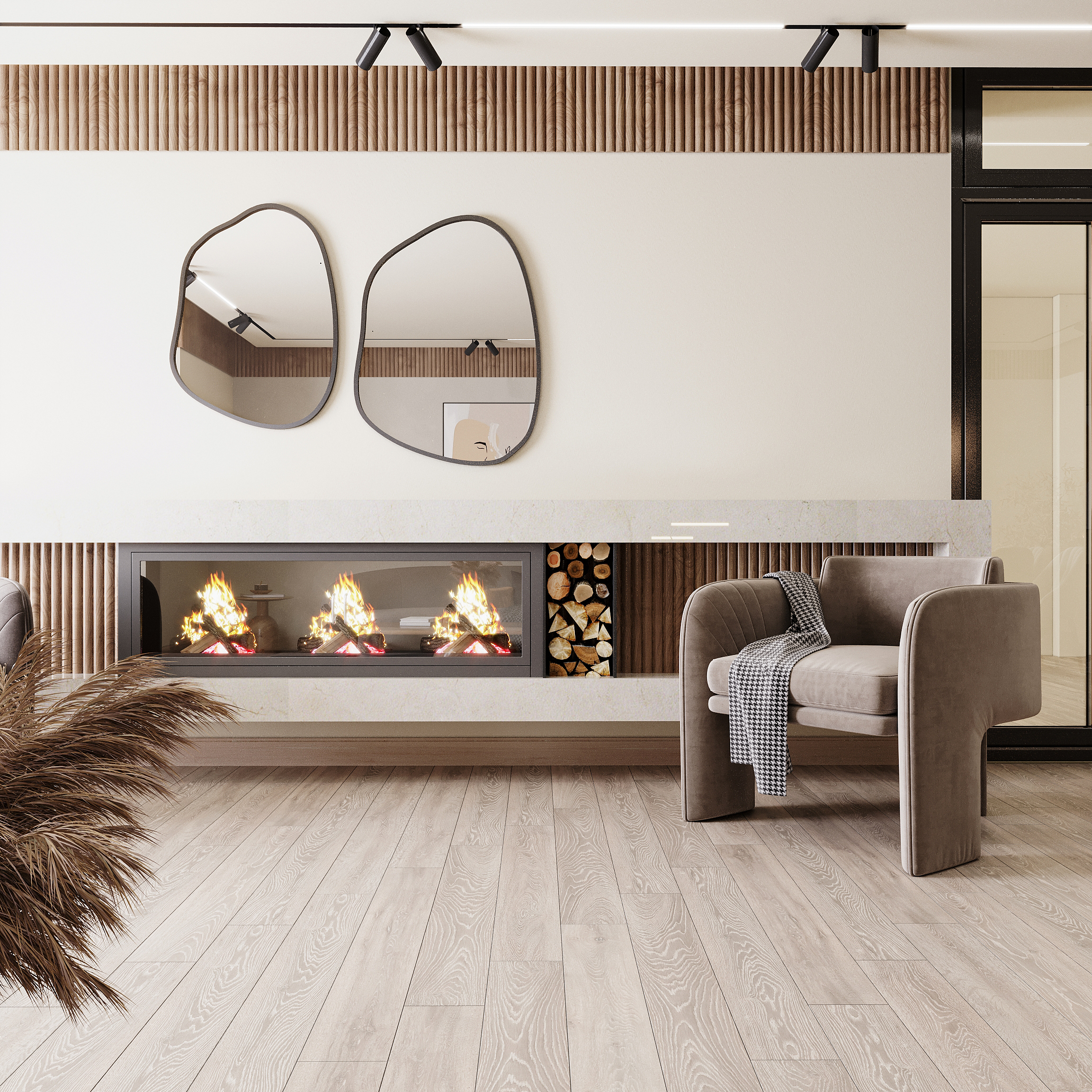 接待与居住设计丨Axes Desgin & Studio teal-11