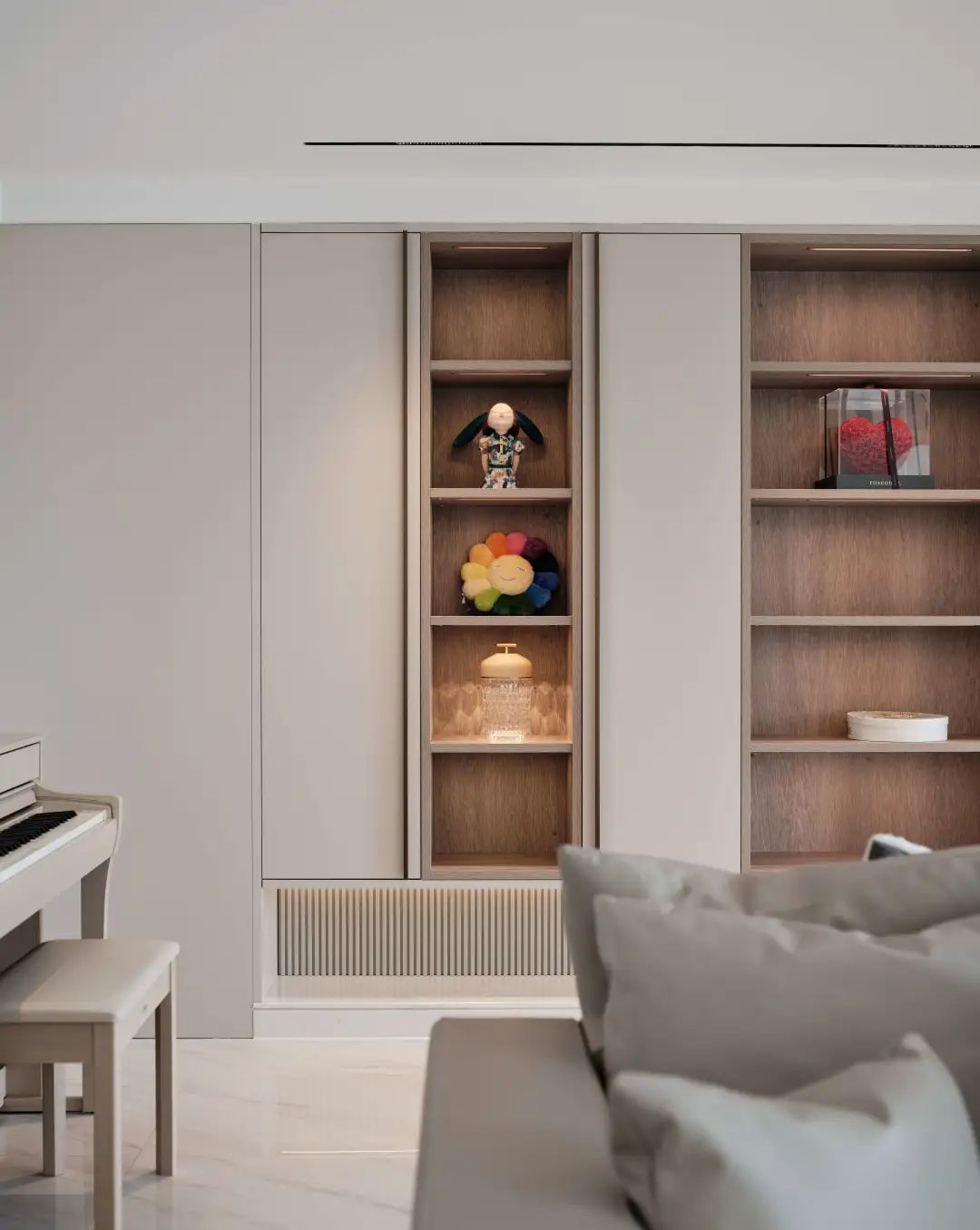 敔山湖畔春暖花开 · 苏鸣设计师的185㎡白色浪漫主义私宅丨尺度设计-34