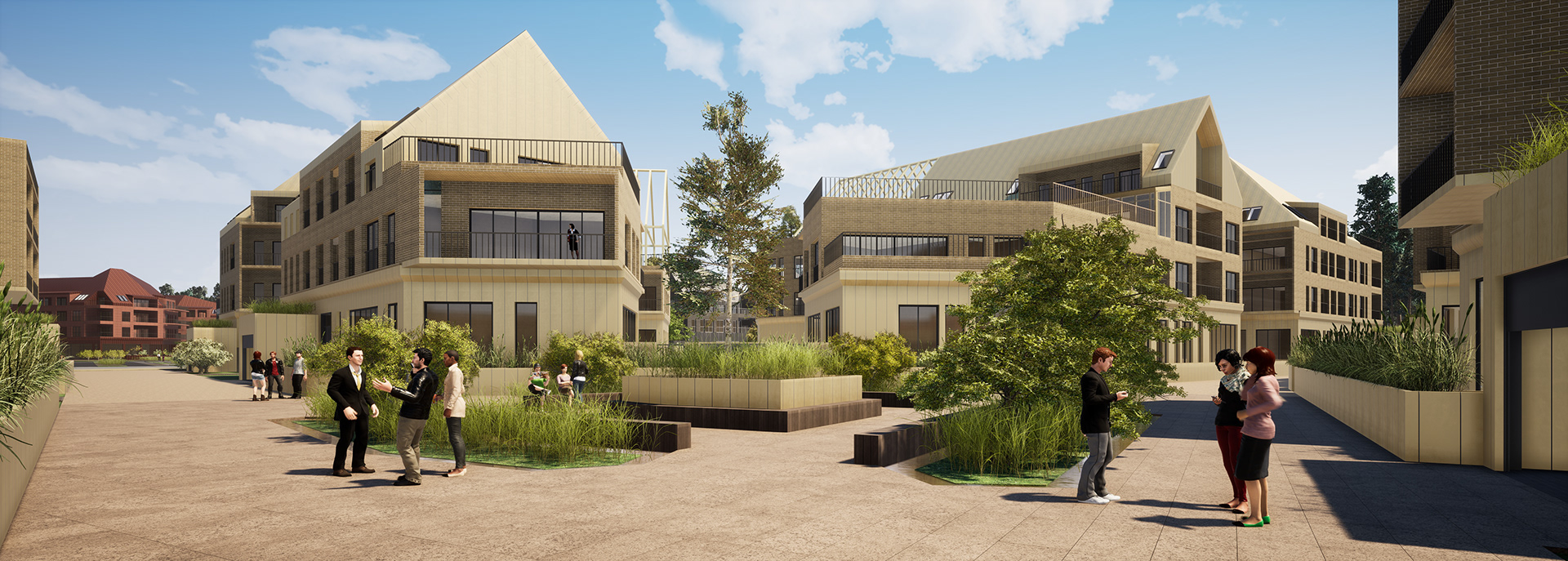 高密度和低层多功能木结构住宅区丨波兰比得哥什丨Damian Dominiczak-170