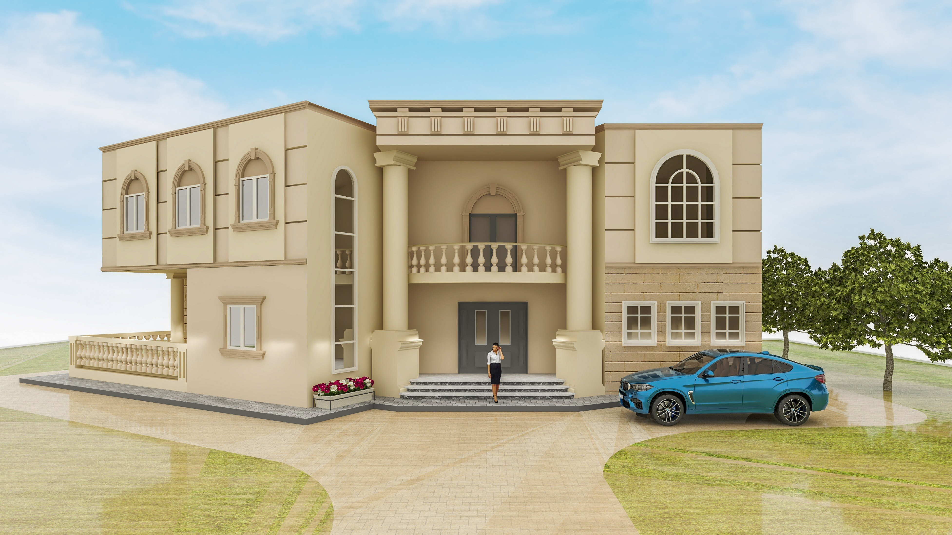 新古典主义别墅-38