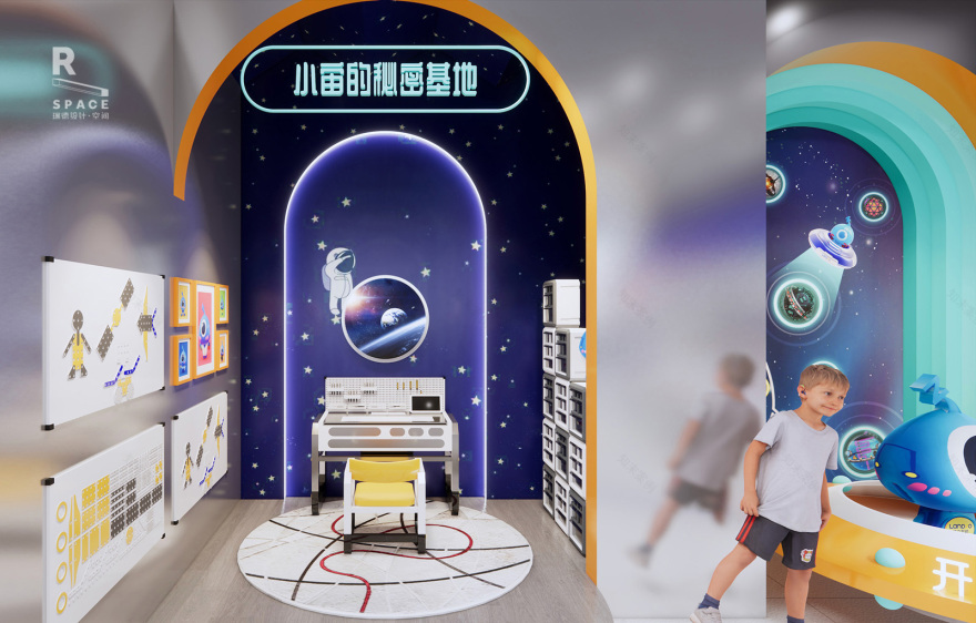 蓝宙星球体验店空间设计丨瑞德设计·空间-19