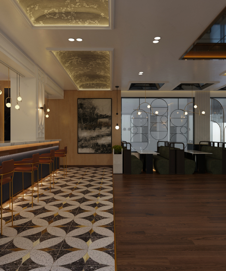 LUXURIOUS VIP LOUNGE 室内设计丨Above & Beyond Interiors-9