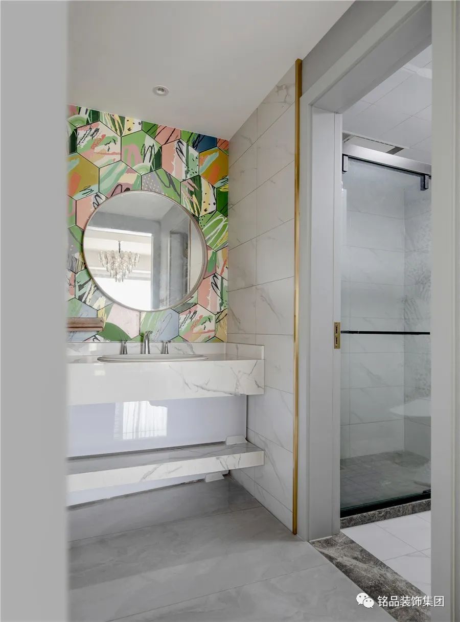 142㎡光影流动,现代简约横厅大开间家-29