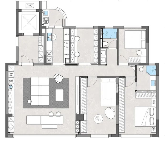 极简意式家,自然温馨的空间设计丨中国重庆丨空一筑造|O.S.MAKE-79