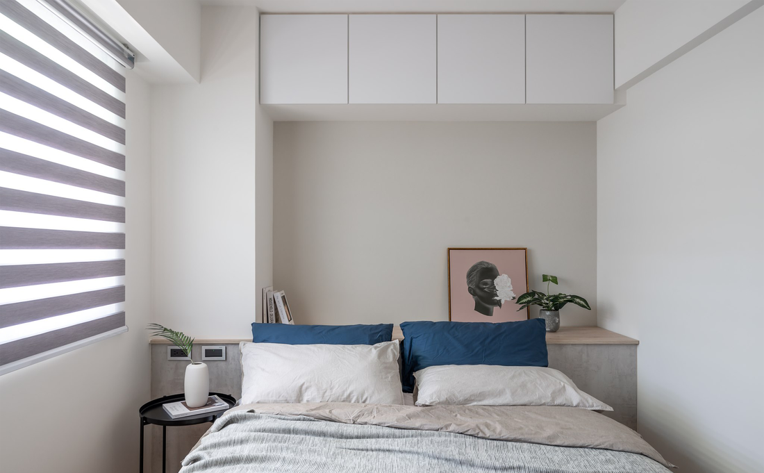 简约白·柔美温馨的三居之家-17