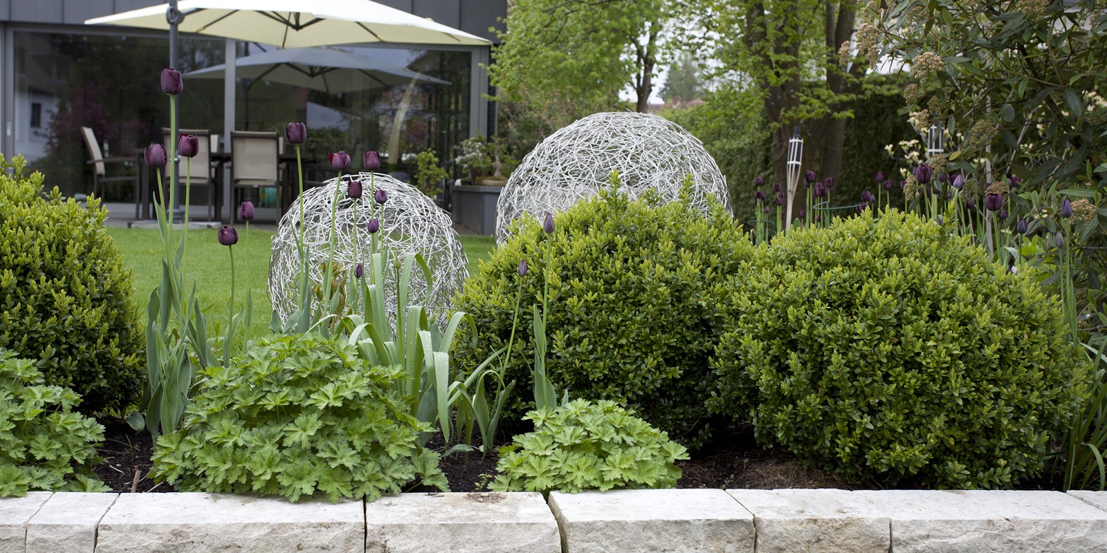 Gräfelfing经典私人花园改造丨CvB Gartendesign München-12