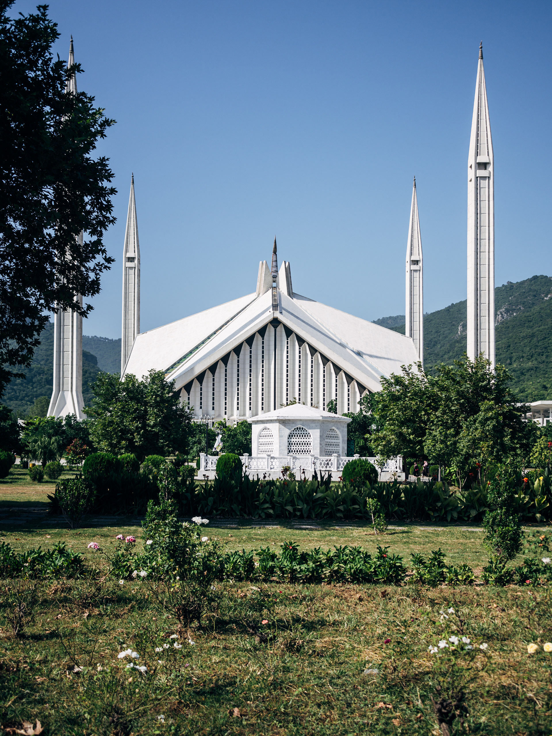 Faisal Mosque（费萨尔清真寺）丨巴基斯坦伊斯兰堡丨土耳其建筑师Vedat Dalokay-9