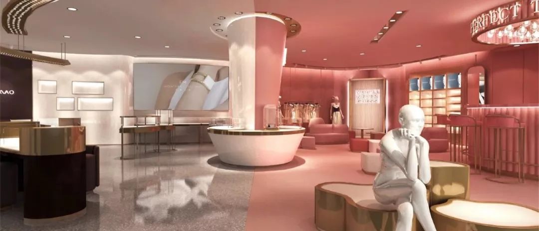 美尚珠宝空间设计 | 红宝石魅力与现代极简美学交融-67