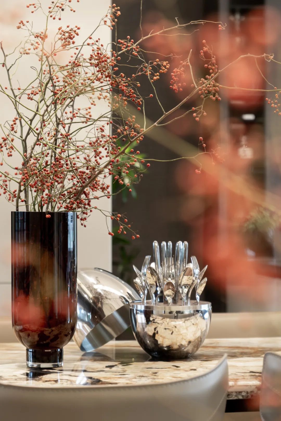 金茂南京云萃府样板间丨中国南京丨牧笛设计,赛瑞迪普空间设计-19