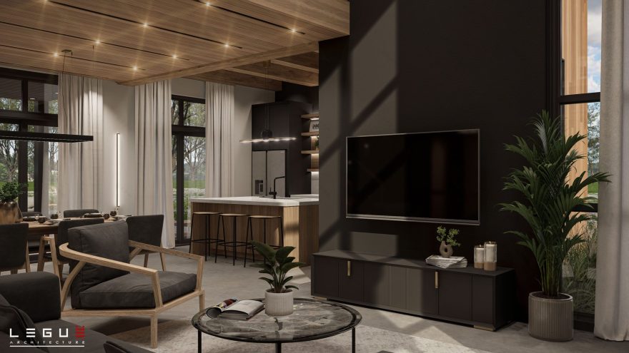 房屋平面图 Ë·252丨Leguë Architecture-30