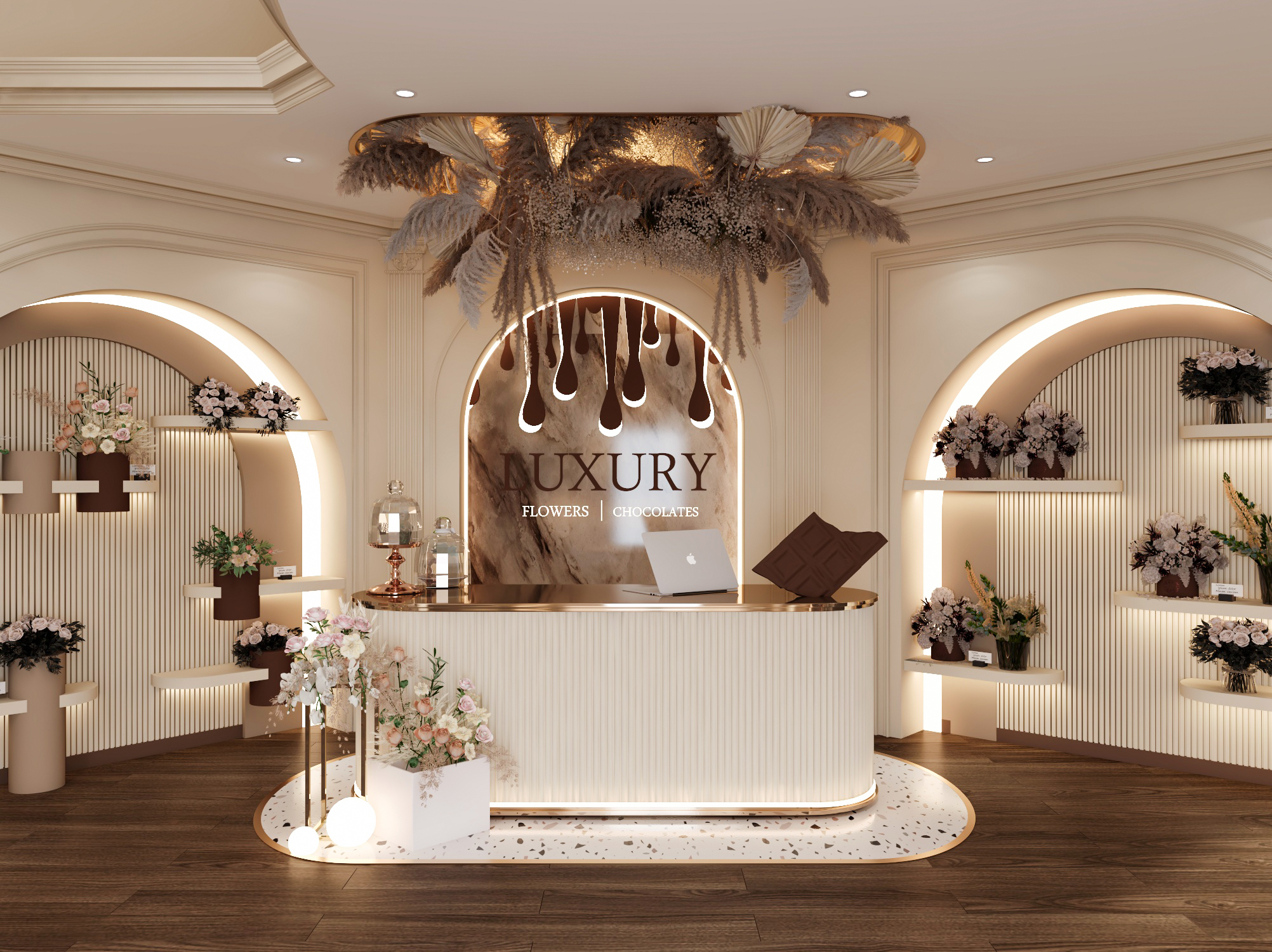 巧克力店室内设计丨omar studio-6