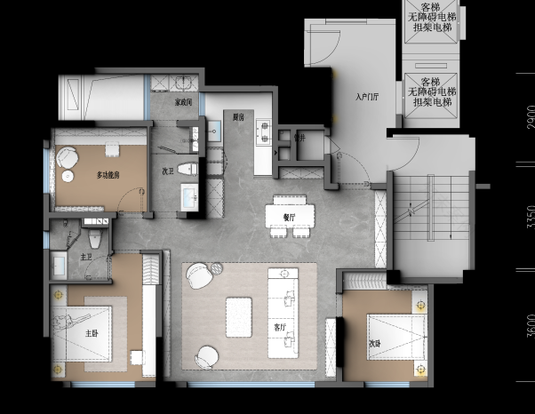 蜜尔设计 · 成都万科· 都会甲第样板间丨中国成都丨深圳市蜜尔室内艺术设计有限公司-59