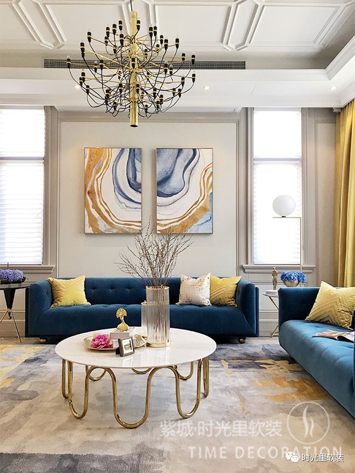 杭州观止别墅现代轻奢风,温馨轻奢的家居艺术-6