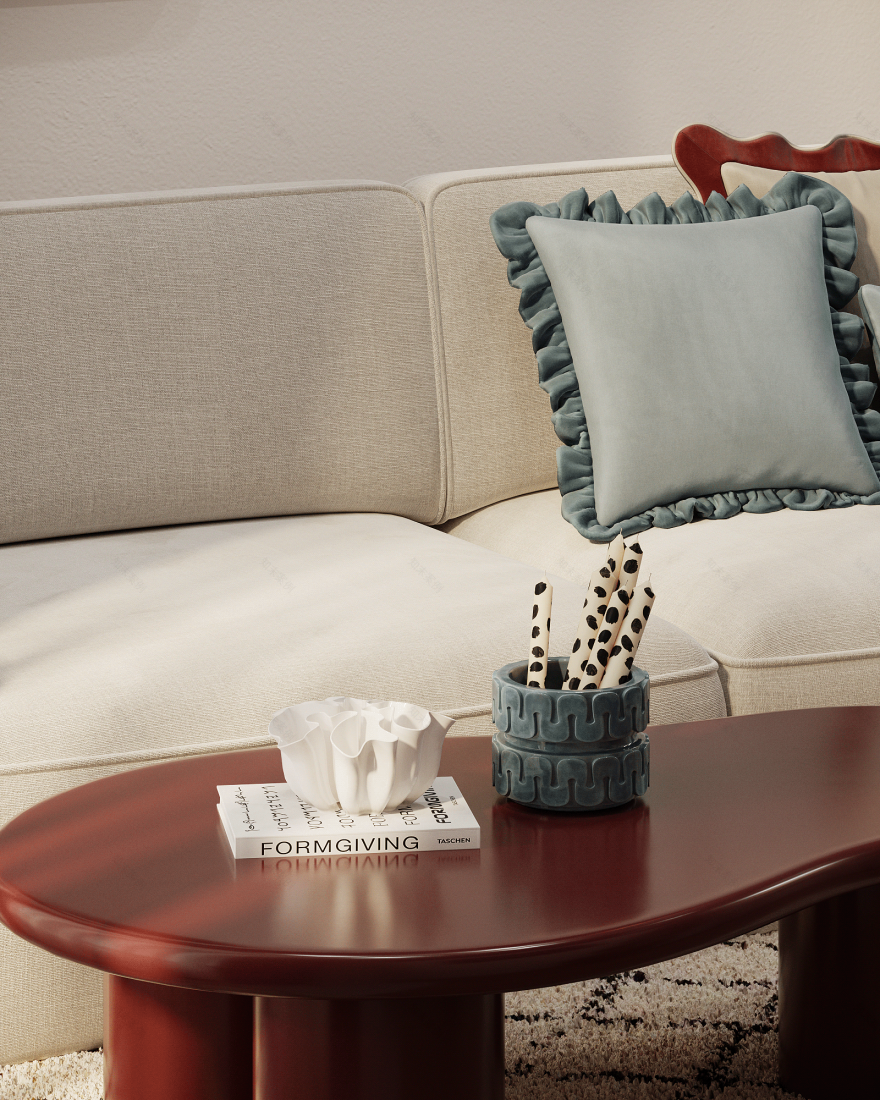 Calm Geometry公寓室内设计-3