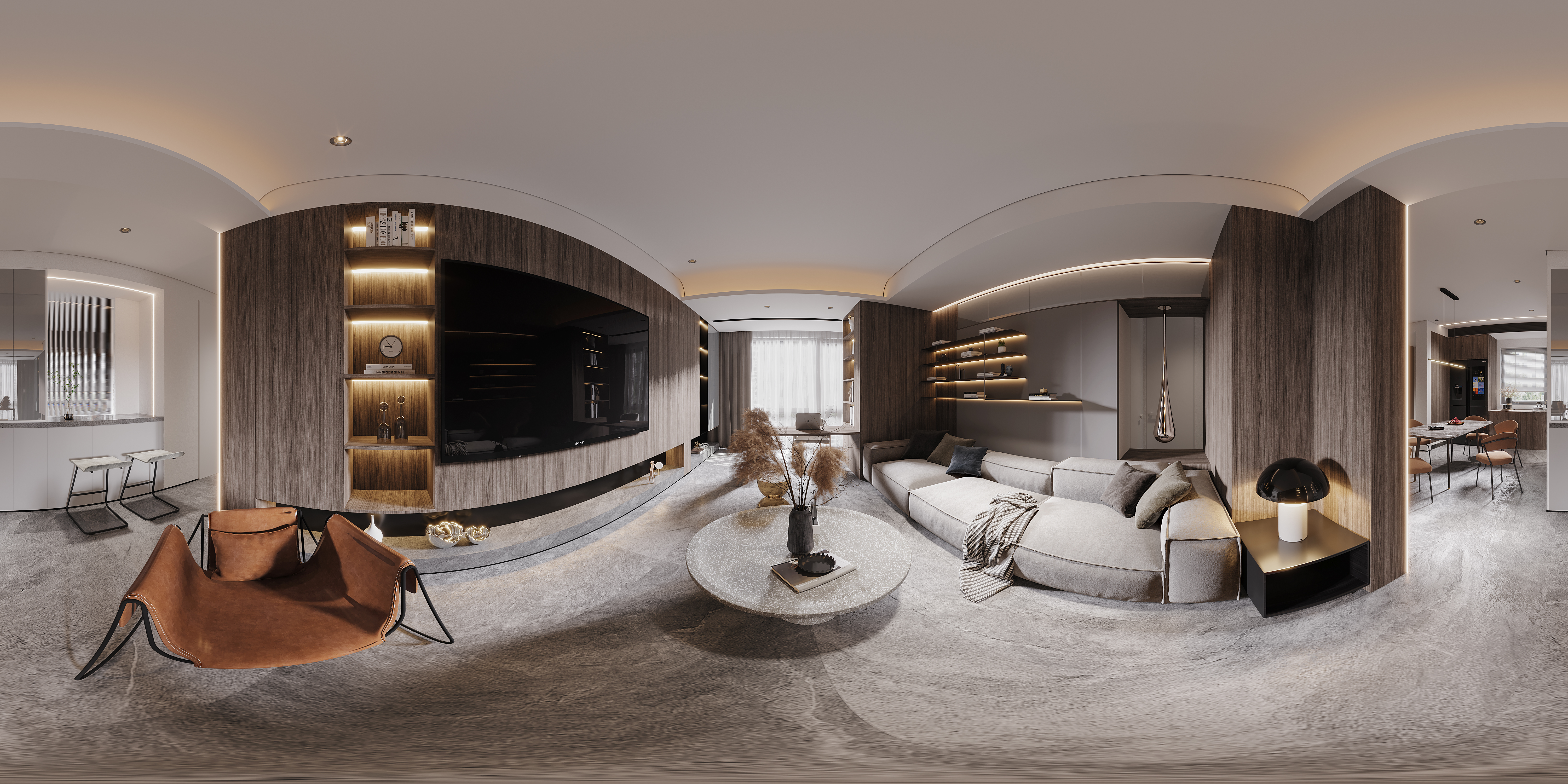 融合轻奢与视觉的 3ds Ma· 设计案例-6