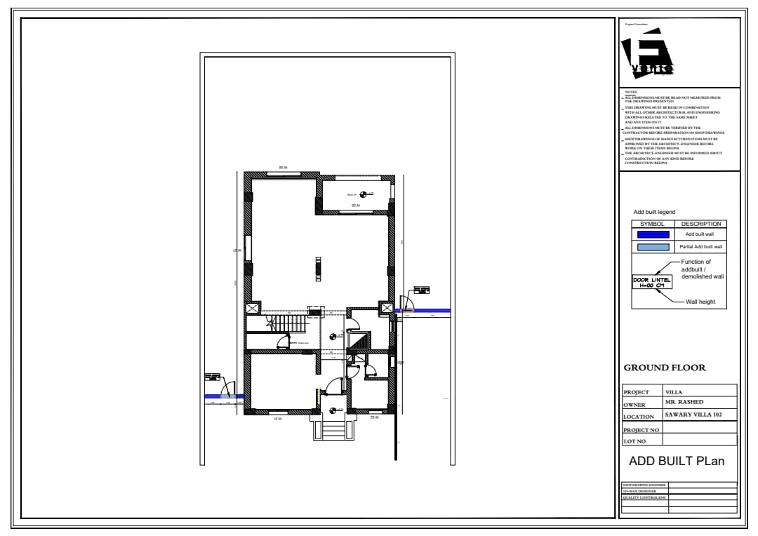 Technical Landscape Villa Sawry-3