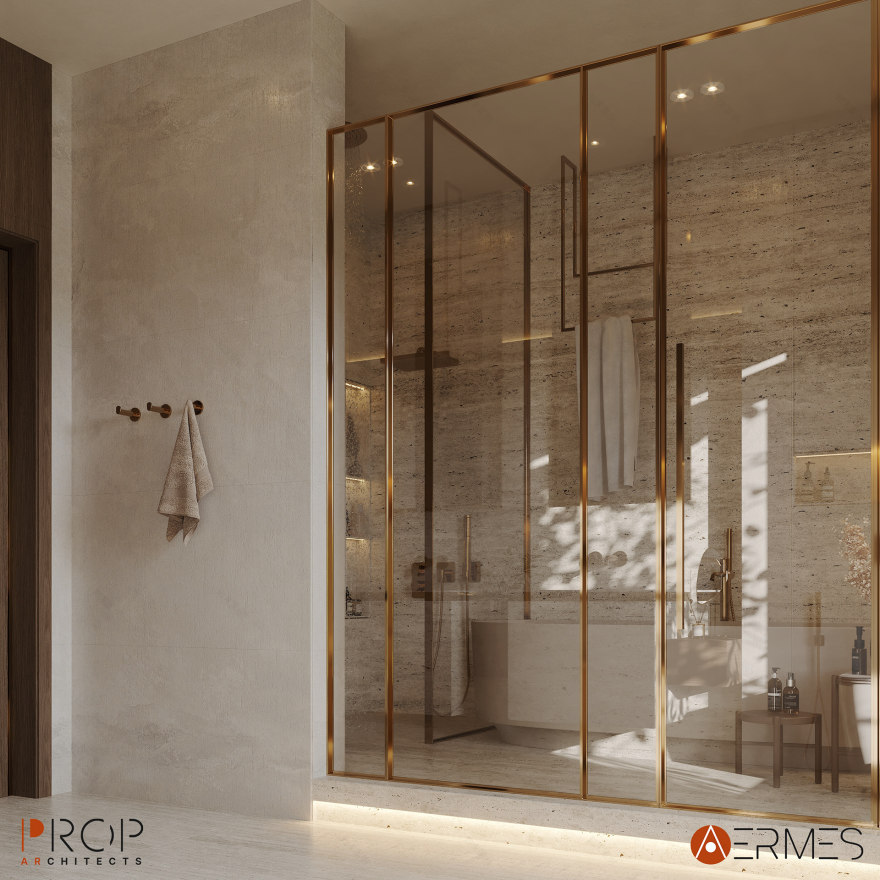 INTERIOR VILLA DESIGN(别墅室内设计)丨沙特阿拉伯吉赞丨PROP & AERMES ARCHITECTS-34