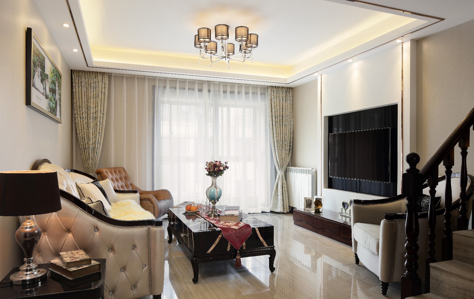 南京新古典双拼别墅,低调奢华与现代贵气完美融合-13