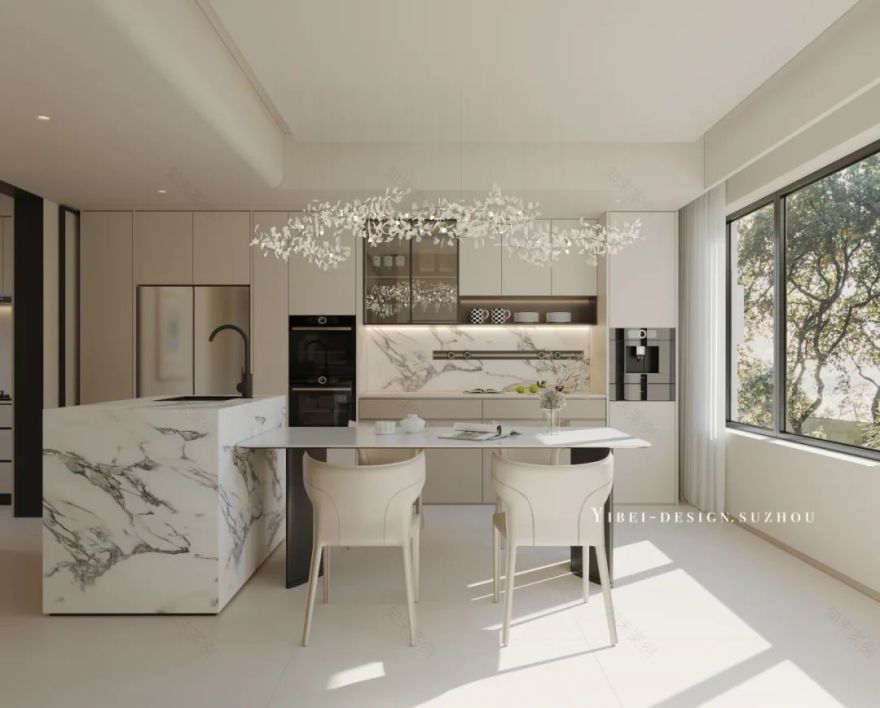 奶油风乐园变奏曲 家装设计丨YIBEI DESIGN SUZHOU-29