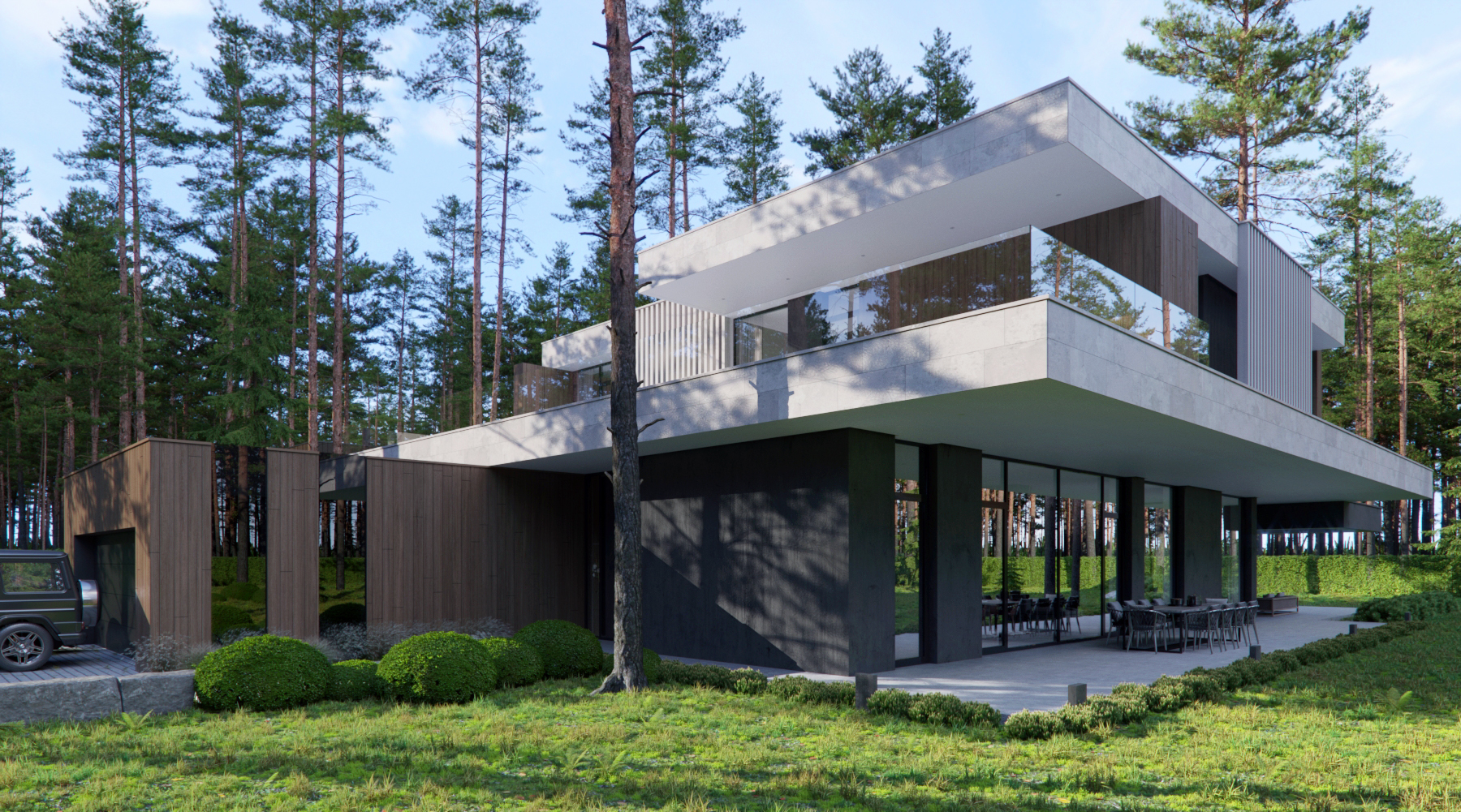 Country house in the Nikolina gora village Alexandra Fedorova-6