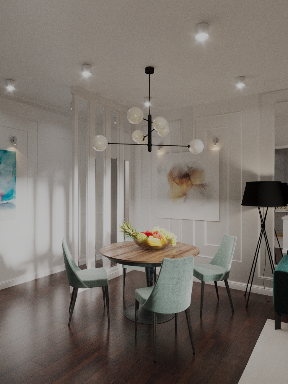 Comfortable apartment 3D visuals by Ann-1