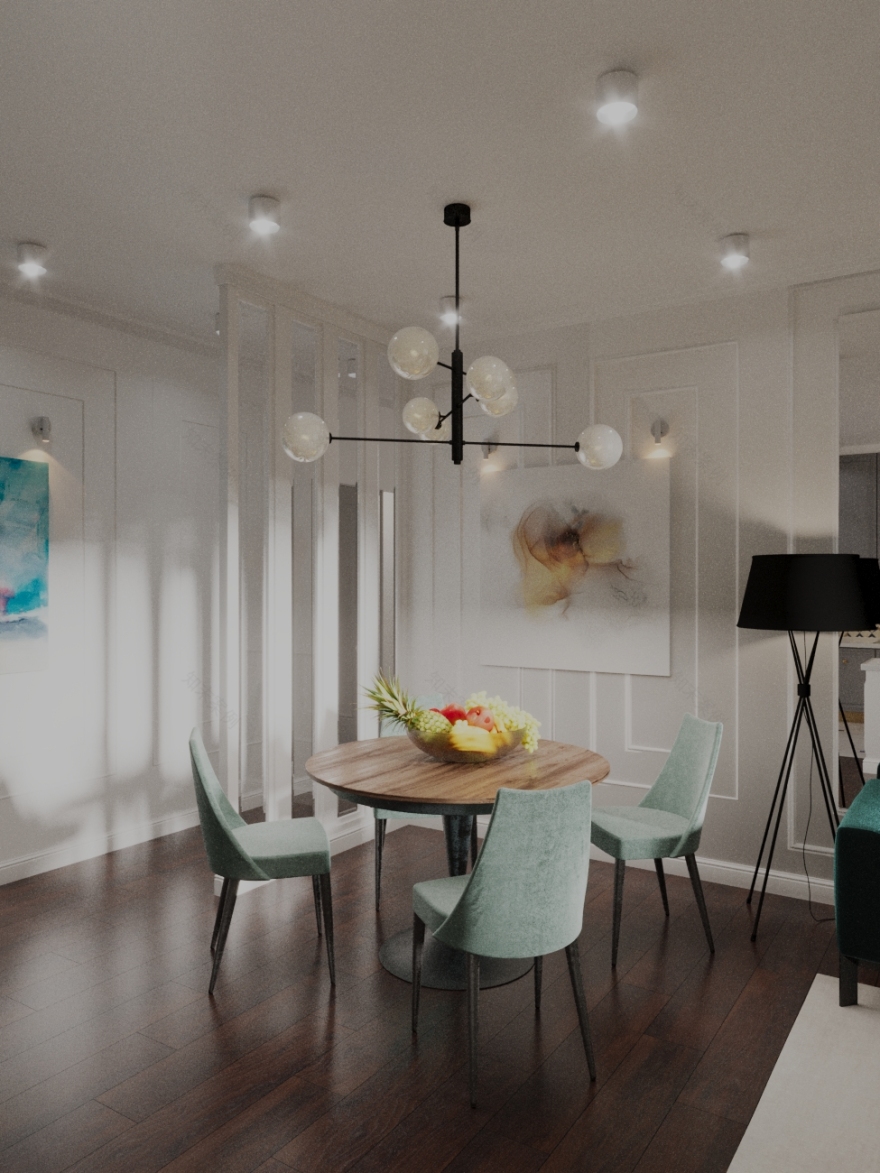 Comfortable apartment 3D visuals by Ann-1