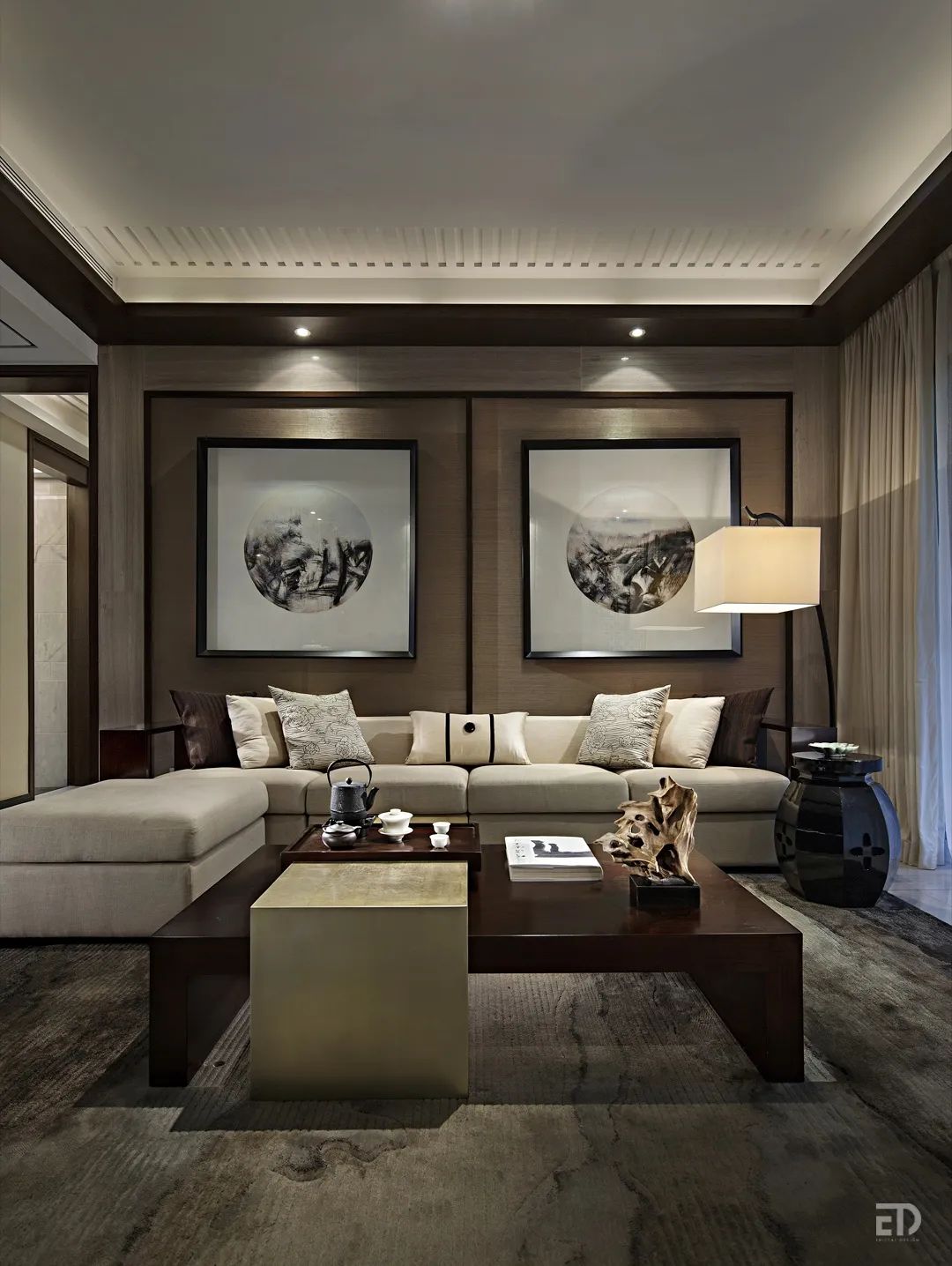 惠州方直·珑湖湾东岸样板房丨中国惠州丨戴勇设计团队-19